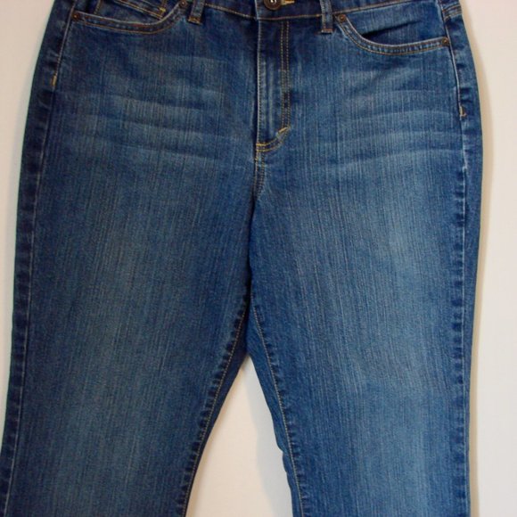 Bootcut Jeans High Waist Stretch Jeanstar Elle Size 12 - Picture 7 of 16